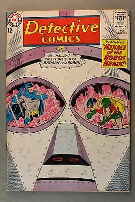Buy Detective Comics #324 *1964*  Menace Of The Robot Brain!  High Grade • 59.30£