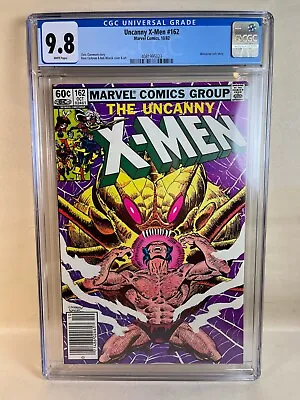 Buy 1982 Uncanny X-Men #162 CGC 9.8 Wolverine Solo Story Newsstand • 355.77£