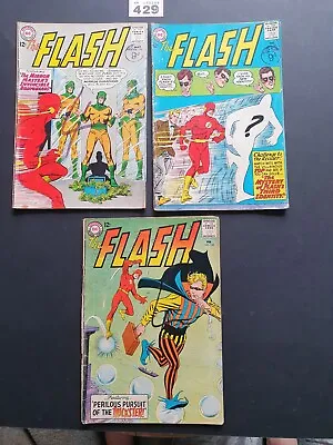 Buy THE FLASH # 136 -141 - 142 DC COMICS CENTS ISSUES THE TRIXTER MAY 63/FEB 1964 X3 • 29.99£