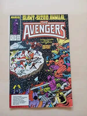 Buy The Avengers Annual 16 Copper Age 1987 Marvel Comics VFN+ Free UK P&P  • 9.95£