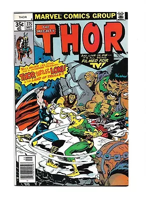 Buy Thor #275 Marvel Comics Thor Vs Loki Cover VF Copy • 4£