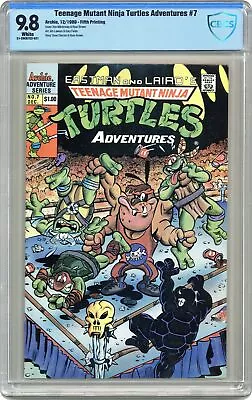 Buy Teenage Mutant Ninja Turtles Adventures Reprints #7 CBCS 9.8 1989 21-29C87C2-021 • 115.93£
