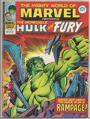 Buy The Incredible Hulk & Nick Fury  #265 : Vintage Marvel Comic : October 1977 • 6.95£