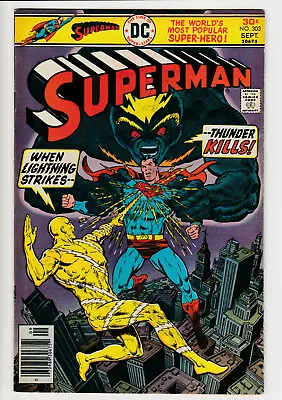 Buy Superman #303 - 1976 - Vintage DC Bronze 30¢ - 1st Appearance Of Albert Michaels • 0.99£