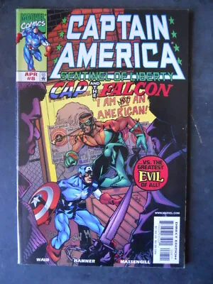Buy Captain America: Sentinel Of Liberty 8 1998 Marvel Comics [mv19af] • 4.35£
