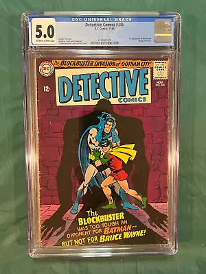 Buy Detective Comics Batman #345 1965 1st Appearance Of The Blockbuster CGC 5.0 DC • 146.20£