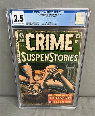 Buy Crime SuspenStories #19 CGC 2.5 Feldstein Drowning Cover Used In SOTI • 493.93£
