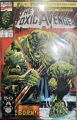 Buy The Toxic Avenger #1 1991 Marvel Comics First Comic Appearance NM • 19.99£
