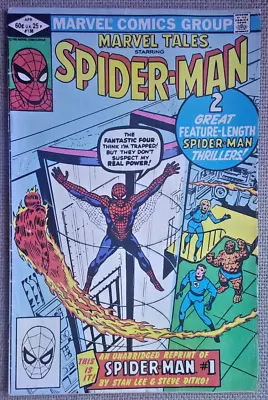 Buy Marvel Tales #138 Re-prints Amazing Spider-man #1 From 1963 ! Steve Ditko Art ! • 1.99£