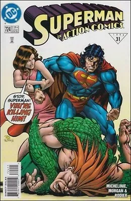 Buy Action Comics #724 (NM)`96 Michelinie/ Morgan • 3.75£