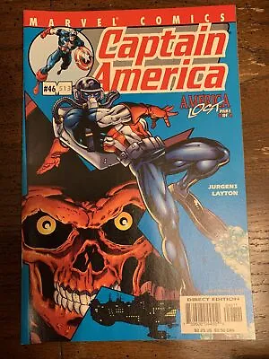 Buy Captain America #46 2001 VF-NM, America Lost: Part 2 Nick Fury App. • 3.97£