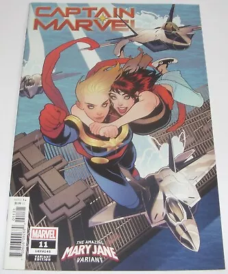 Buy Captain Marvel No 11 Marvel Comic From December 2019 Limited Mary Jane Variant • 3.99£