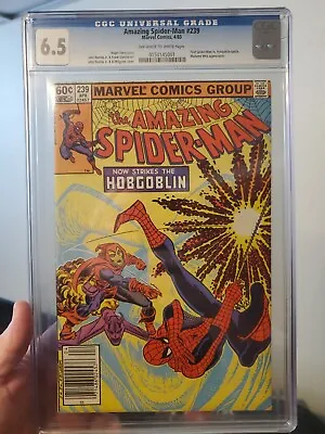 Buy Amazing Spider-Man #239 6.5 CGC Off Wh To Wh Pages Romita Jr. Marvel Comics 4/83 • 51.96£