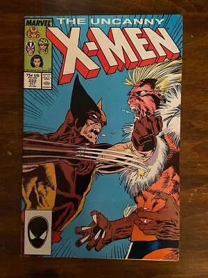 Buy UNCANNY X-MEN #222 (Marvel, 1963) VG-F Sabretooth • 6.32£