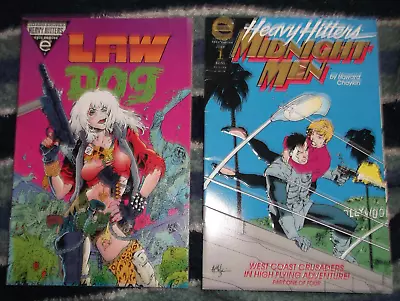 Buy Marvel Epic Heavy Hitters 2 Pack Midnight Men 1 & Law Dog 7 (1993) • 6.99£