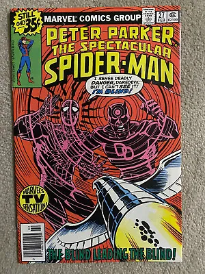 Buy MARVEL PETER PARKER THE SPECTACULAR SPIDER-MAN #27 1st Frank Miller Daredevil • 127.92£