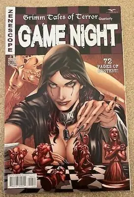 Buy Tales Of Terror Quarterly Game Night Cover A Vitorino Comic • 12.85£