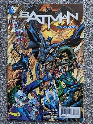 Buy BATMAN #33 Bryan Hitch Batman 75 Variant - 1st PRINT (NM) - DC NEW 52 • 4£