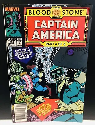 Buy Captain America #360 Comic , Marvel Comics  Newsstand 1st App Of Crossbones • 6.35£