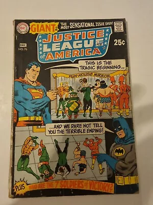 Buy Justice League Of America 76 DC COmics 1969 • 15£
