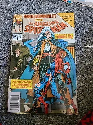 Buy Amazing Spider-man # 394 Scarce Newsstand Foil Flip Book • 8£