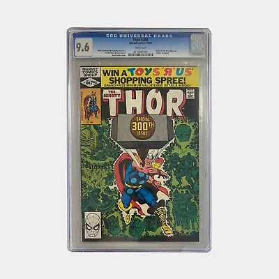 Buy Thor #300 Vol 1. CGC 9.6 Slabbed Comic. 1980 Cent Copy • 110£