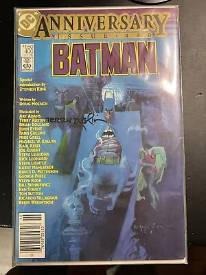 Buy Batman #400 Anniversary Issue Comic Book 1986 DC Signed Terry Austin • 47.41£