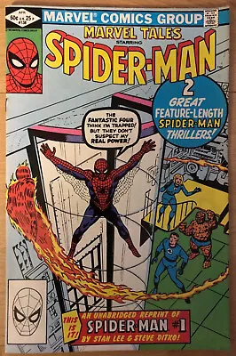 Buy Marvel Tales Spiderman 138 Reprints Amazing 1 Kirby Cover Lee Story Ditko Art VG • 58.60£
