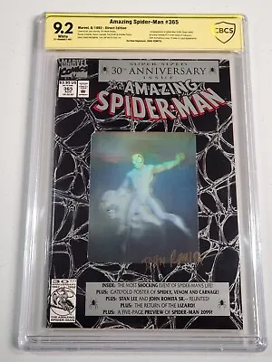 Buy Amazing Spider-Man #365 CBCS 9.2 Signed John Romita Sr. - 1st Spider-Man 2099 • 160.86£