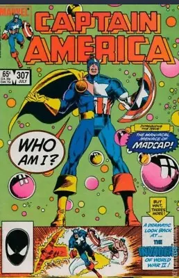 Buy Captain America 307 1st Madcap Marvel Gemini Ship • 11.86£