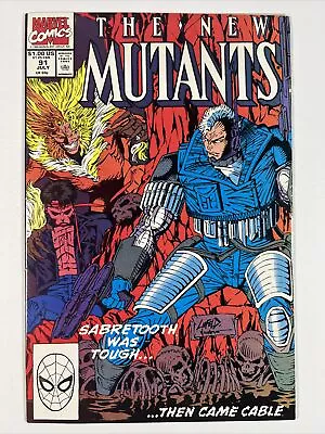 Buy New Mutants #91 (1990) Cable ~ Liefeld | Marvel Comics • 6.32£