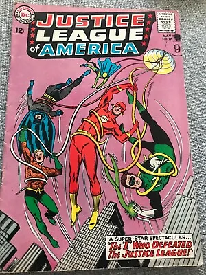 Buy Dc Comics Justice League Of America 27 Good 2.5 Flash Superman Wonder Woman 1962 • 29.99£