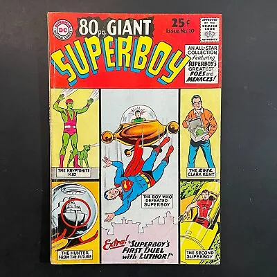 Buy 80-Page Giant 10 Silver Age DC 1965 Superboy Curt Swan Cover Jerry Siegel Finger • 19.79£