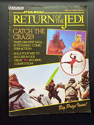 Buy Return Of The Jedi No 60 August 8th 1984, Star Wars Weekly UK Marvel Comic  • 6.99£