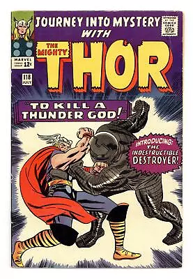 Buy Thor Journey Into Mystery #118 VG+ 4.5 1965 1st App. The Destoyer, Odinsleep • 55.97£