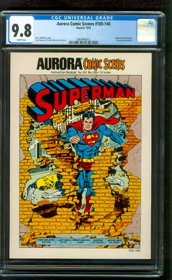 Buy Superman Aurora Comic Scenes 185 CGC 9.8 Curt Swan Art 1974 Key Iconic Cover • 134.40£