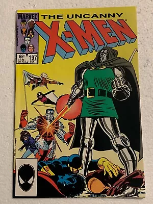 Buy Uncanny X-men #197 Nm Marvel Comics - Copper Age 1985  - Uxm Doom Cover • 13.58£