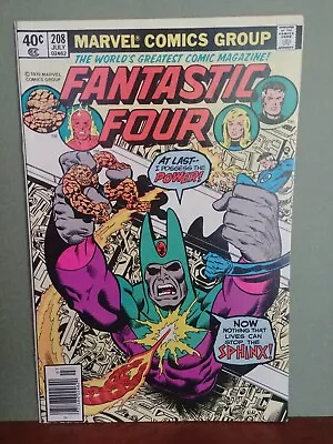 Buy Fantastic Four #208 (1979) 1st App New Champions Of Xandar Newsstand   7.0 • 7.27£