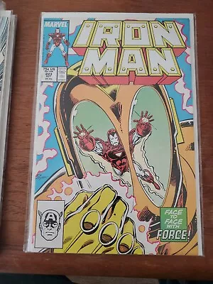 Buy Iron Man# 223, First Appearance  Of Blizzard (Donnie Gill) • 3.94£