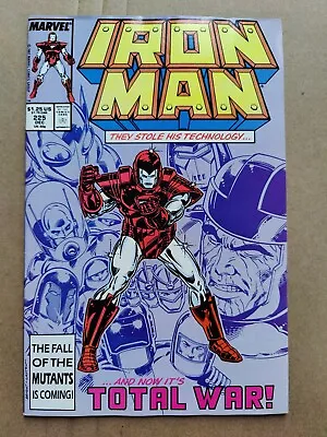 Buy Iron Man #225 FN+ Nice Midgrade 1987 Copper Age Marvel Armor Wars Pt 1 • 8.01£