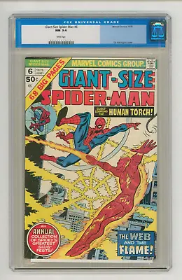 Buy Giant Size Spider-Man #6 CGC 9.4 Third Highest Graded • 199£
