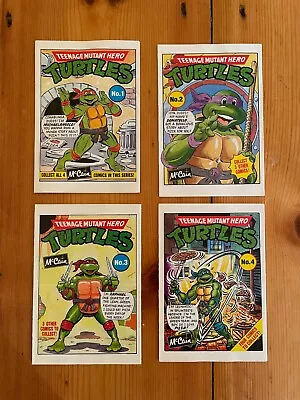 Buy Teenage Mutant Hero Turtles Mini Comics McCain Collectible • 3£