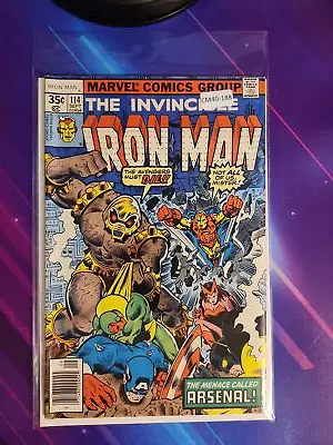 Buy Iron Man #114 Vol. 1 Mid Grade 1st App Newsstand Marvel Comic Book Cm40-188 • 6.27£