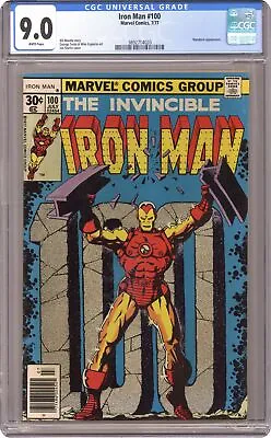 Buy Iron Man #100 CGC 9.0 1977 3892714020 • 86.76£