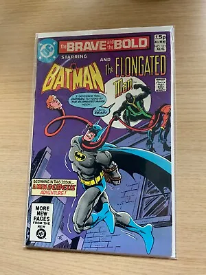 Buy Brave And The Bold Batman And Elongated Man 1981 Vg/fn  Bag And Boarded • 3.75£