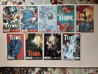 Buy Thor #1-8 And Annual (2014) Jane Foster VF/NM Complete Run  • 79.16£