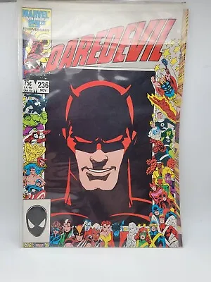 Buy Daredevil#236 Marvel 1986 Anniversary Frame Cover Barry Windsor Smith • 7.99£