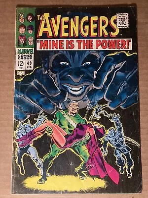 Buy Avengers 49 Marvel 1968 VG Quicksilver Scarlet Witch Quit 1st Appearance Typhon • 31.98£
