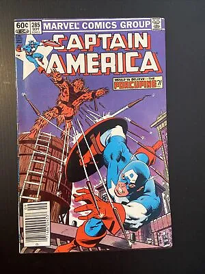 Buy 1983 SEPT # 285 MARVEL Comics - CAPTAIN AMERICA  • 8£