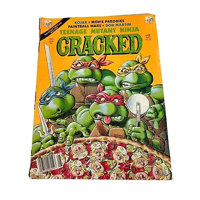 Buy CRACKED Teenage Mutant Ninja Turtle Vtg Comic Book #255 AUG 90 Graphic Novels • 14.39£